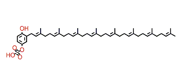 Sarcohydroquinone sulfate C